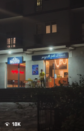 Reel: Cosenza vecchia di notte